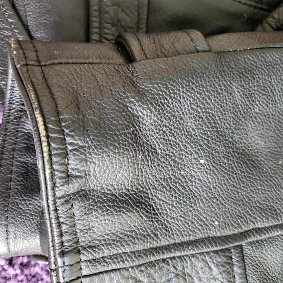 Permanently Closed (verified by Cooper) rare hand painted leather jacket - Picture 4 of 6